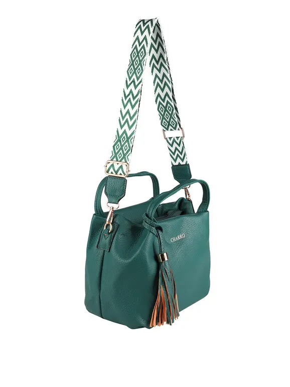 Charro Bolso de mujer con bandolera estampada.