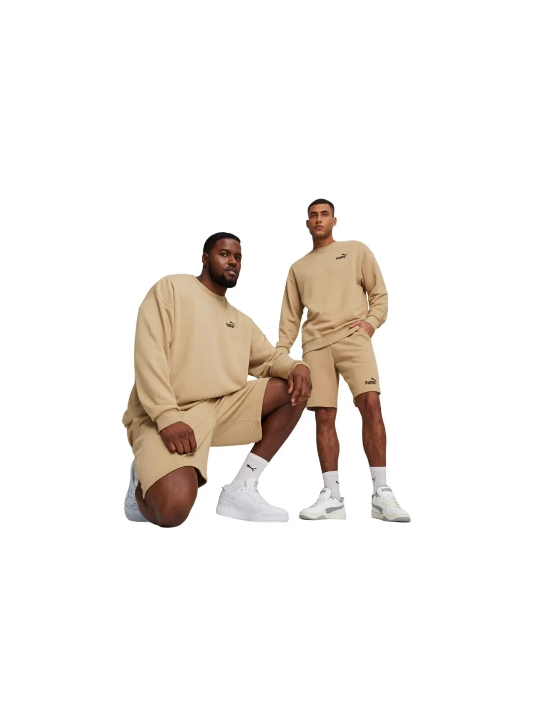Chándal Puma Relaxed Seat Suit Beige Hombre