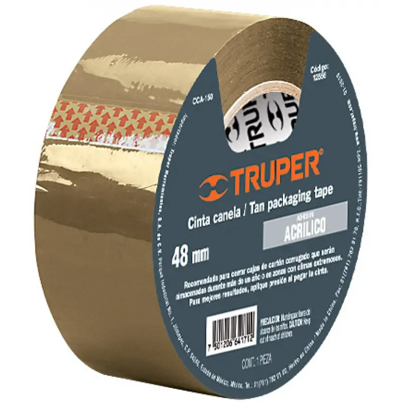 CINTA CANELA DE 50 METROS TRUPER 12554  CCA50