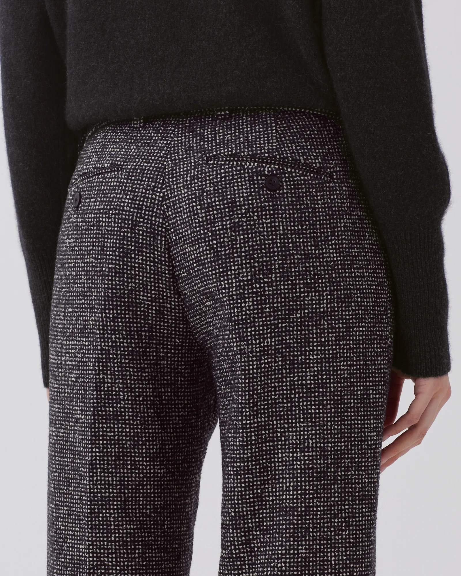 COLETTE  PANTAL&OACUTE;N RECTO NEPPIE BLACK