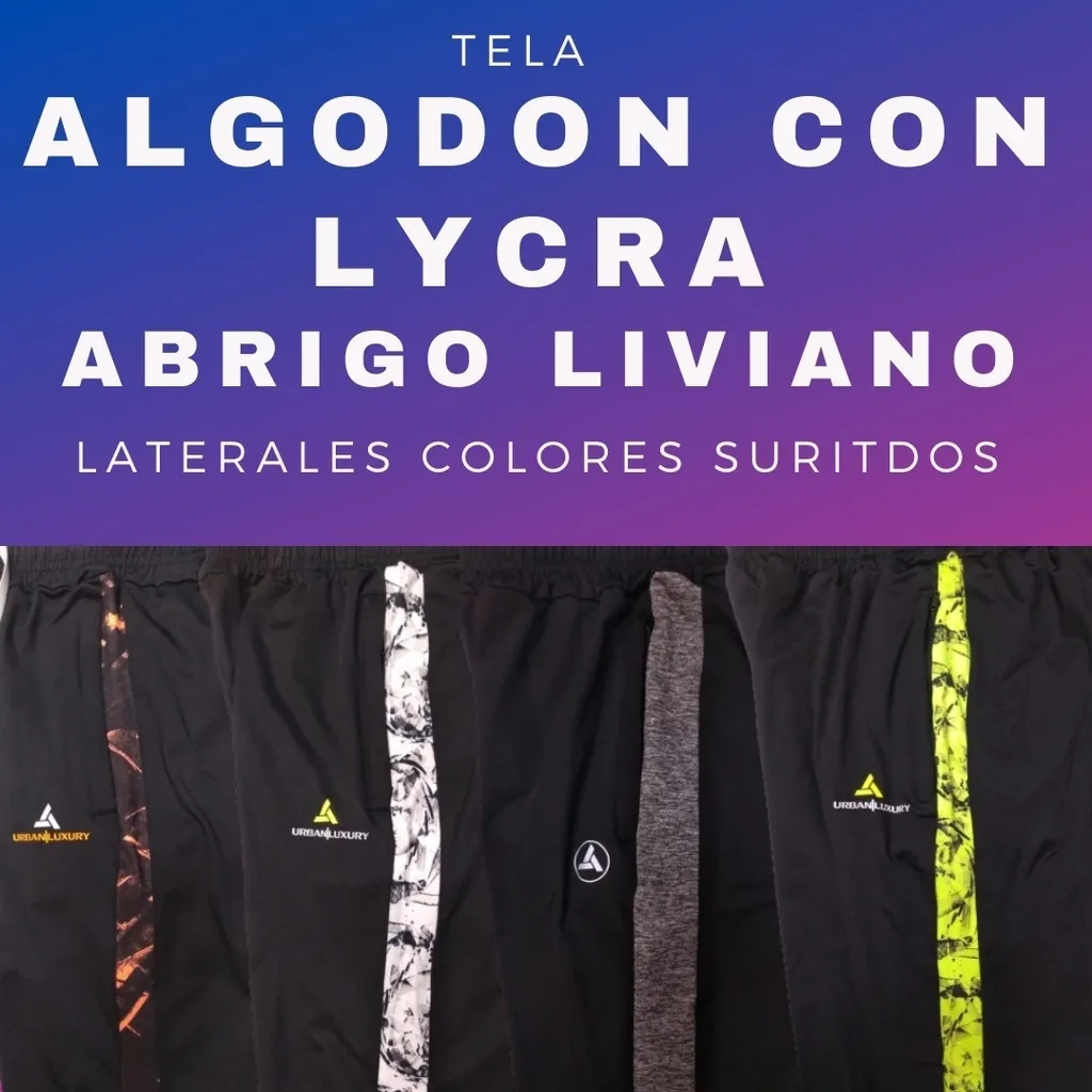 Conjunto! Chomba Lycra Hombre Gs+ Pantalon Lycra Combinado