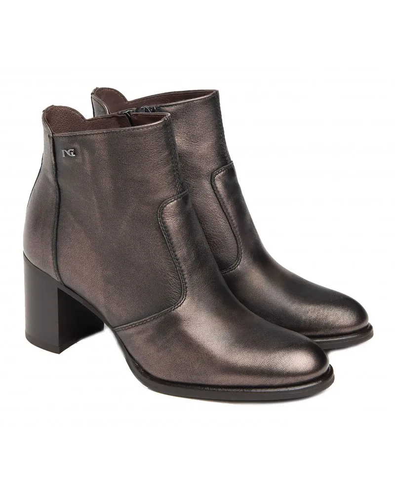 COPIA NERO GIARDINI  411270 NERO  TRONCHETTI DONNA EN PELLE