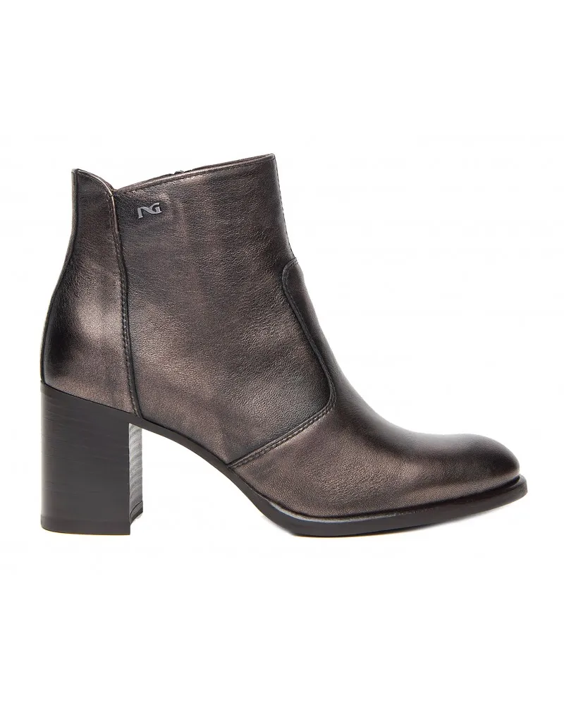 COPIA NERO GIARDINI  411270 NERO  TRONCHETTI DONNA EN PELLE