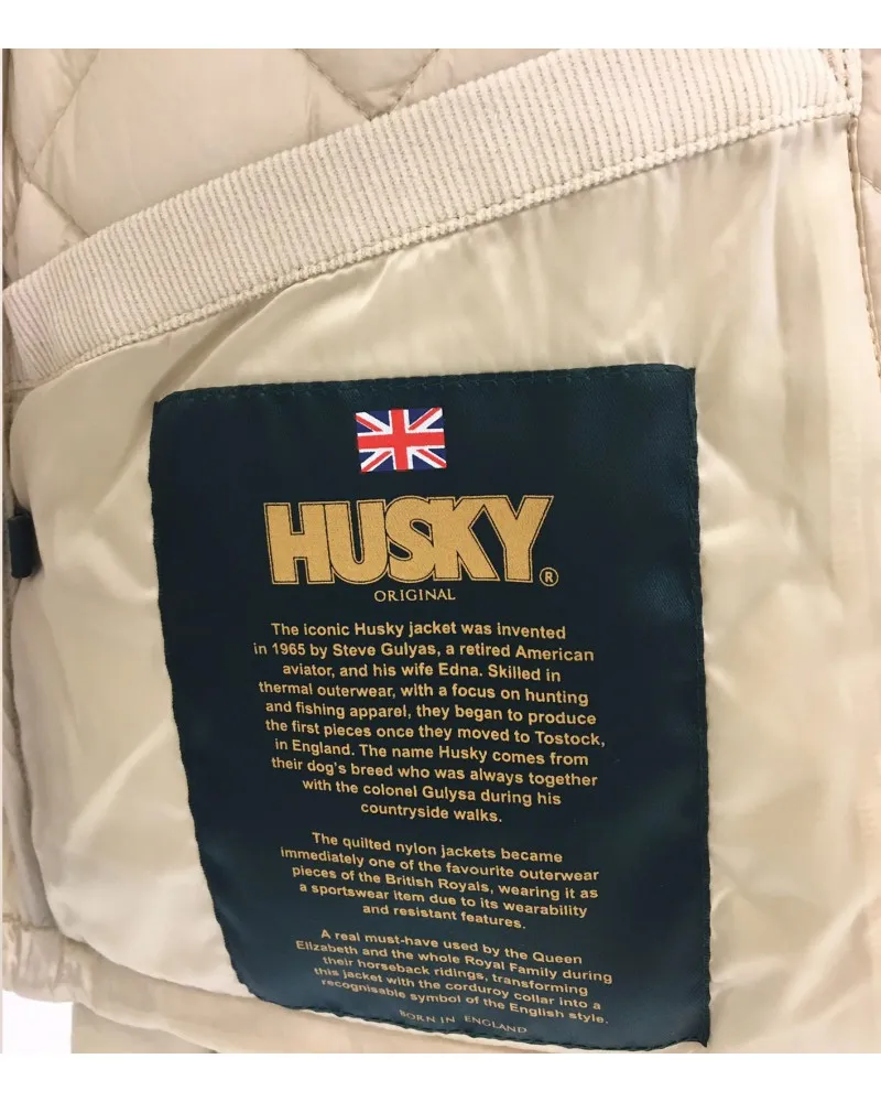 COPY OF HUSKY ELIZABETH  GIACCA DONNA TRAPUNTATA  BLACK