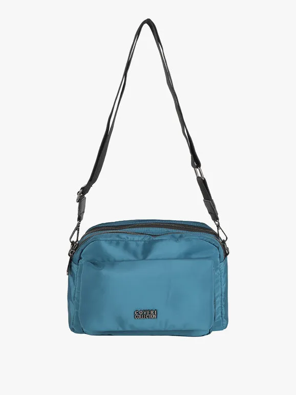 Coveri Collection Bolso bandolera de nailon para mujer