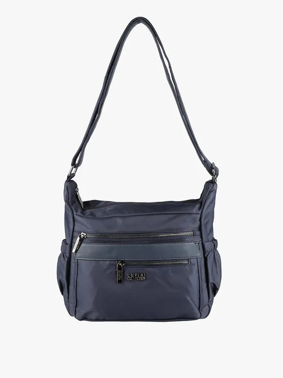 Coveri Collection Bolso mujer multibolsillos de nailon
