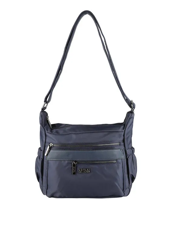 Coveri Collection Bolso mujer multibolsillos de nailon