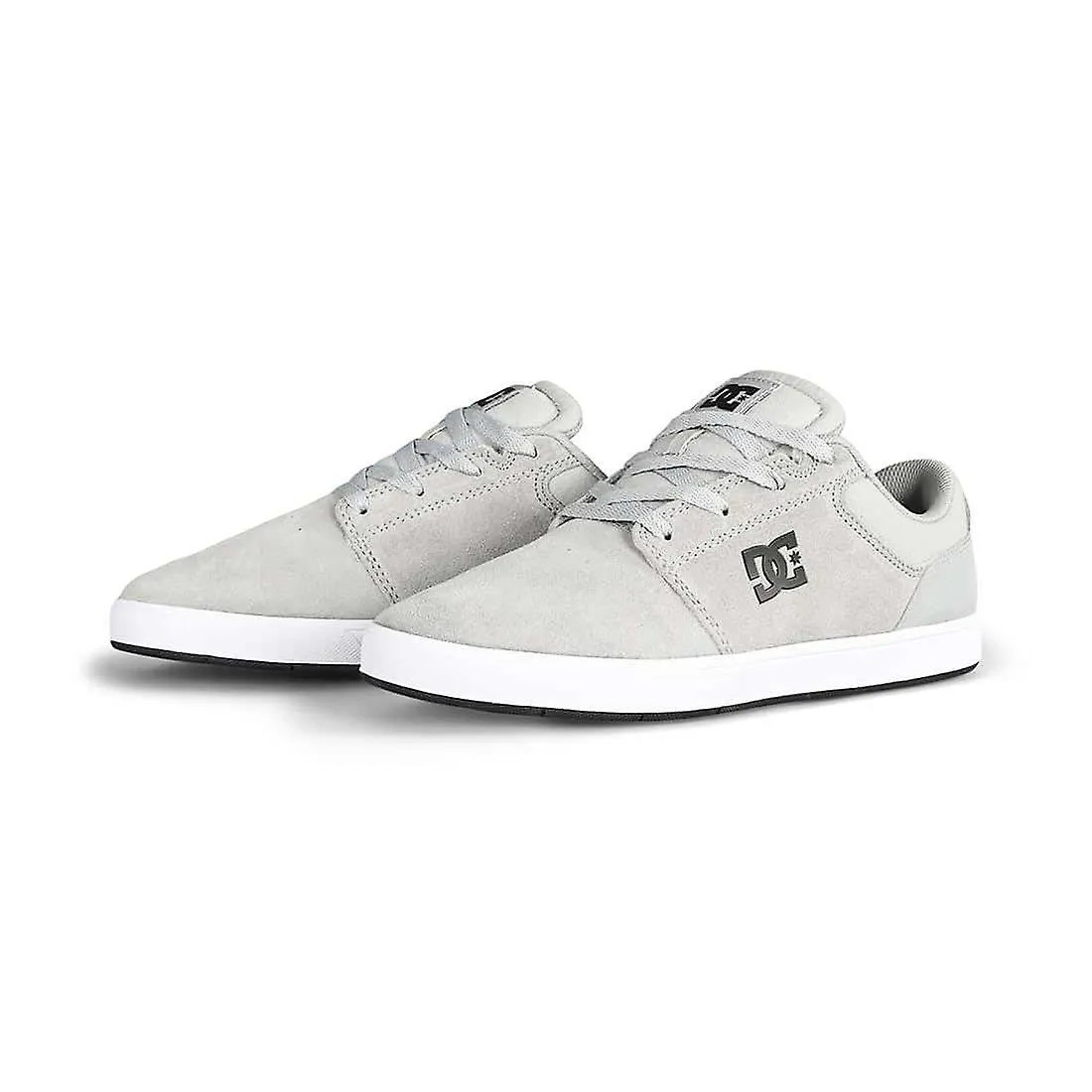 DC CRISIS 2 LOW TOP SKATE SHOES  GRIS / NEGRO
