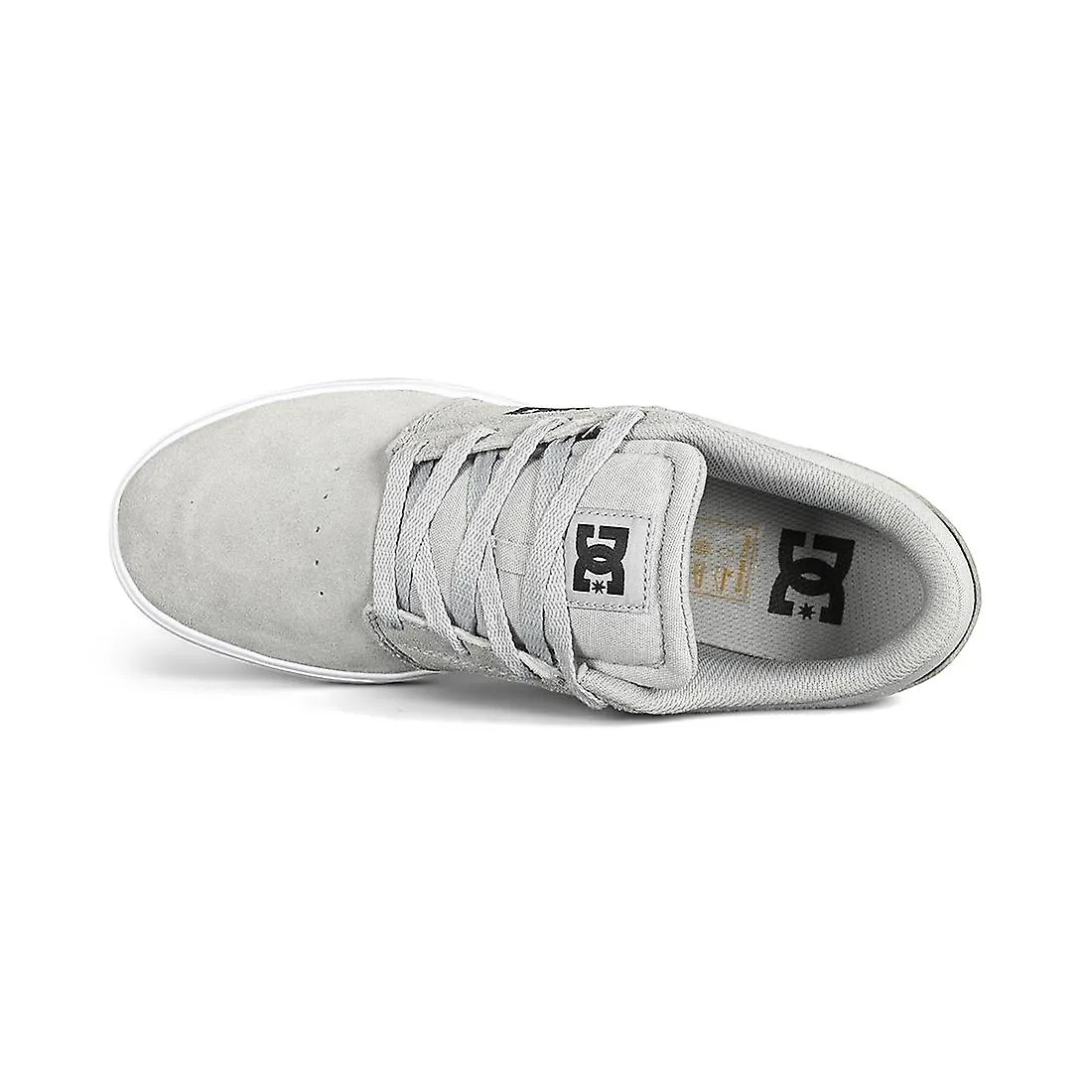 DC CRISIS 2 LOW TOP SKATE SHOES  GRIS / NEGRO