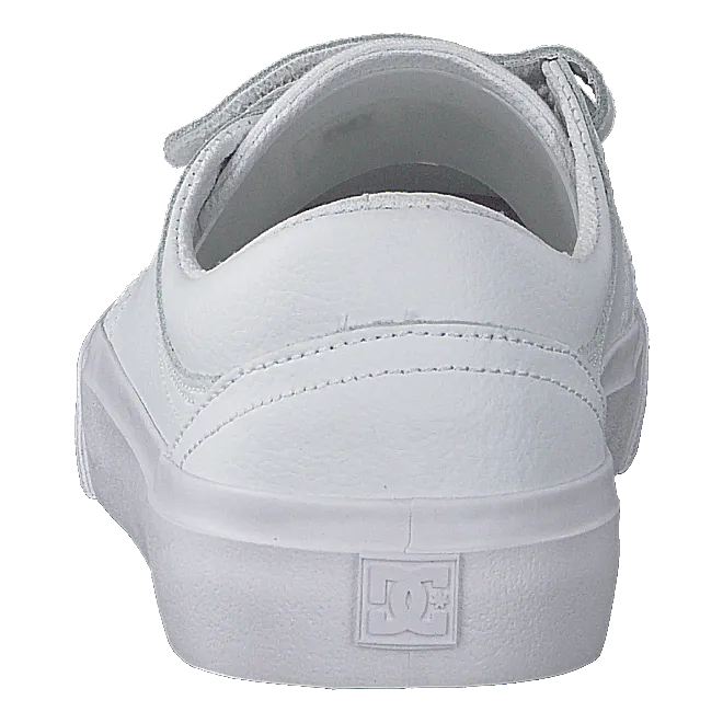 DC Shoes Trase V Se White/White/Athletic Red