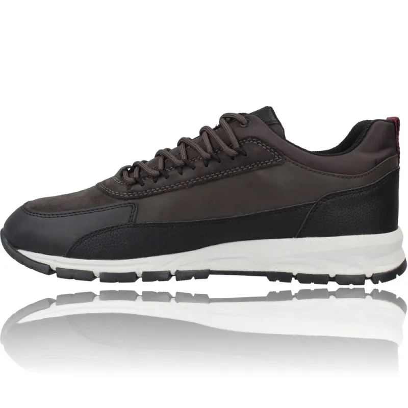 Deportivas Hombre Piel Impermeable de Geox U260MB Delray Abx