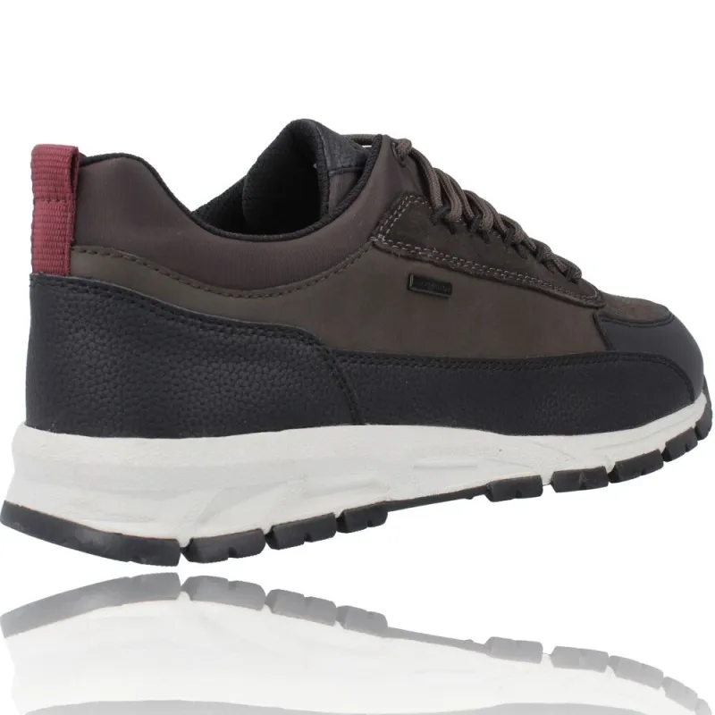 Deportivas Hombre Piel Impermeable de Geox U260MB Delray Abx