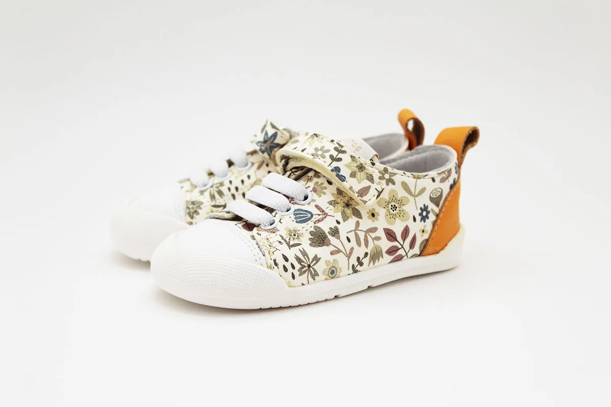 Deportivos estampado beige Ariel Blanditos by crios niña