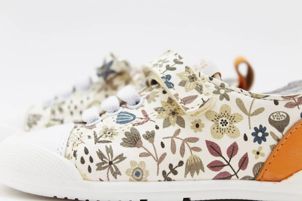 Deportivos estampado beige Ariel Blanditos by crios niña