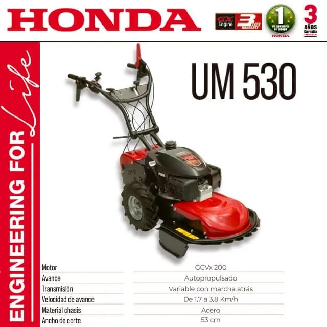 Desbrozadora de Ruedas HONDA UM 530