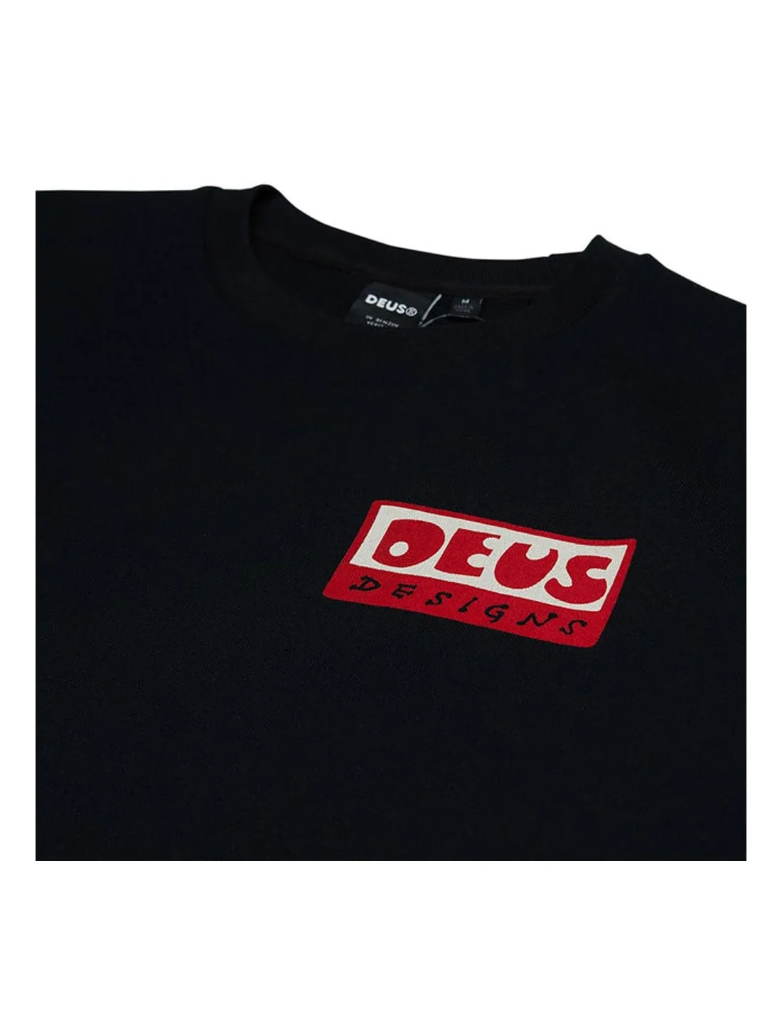 DEUS NICE TO SEE YOU CREW BLACK