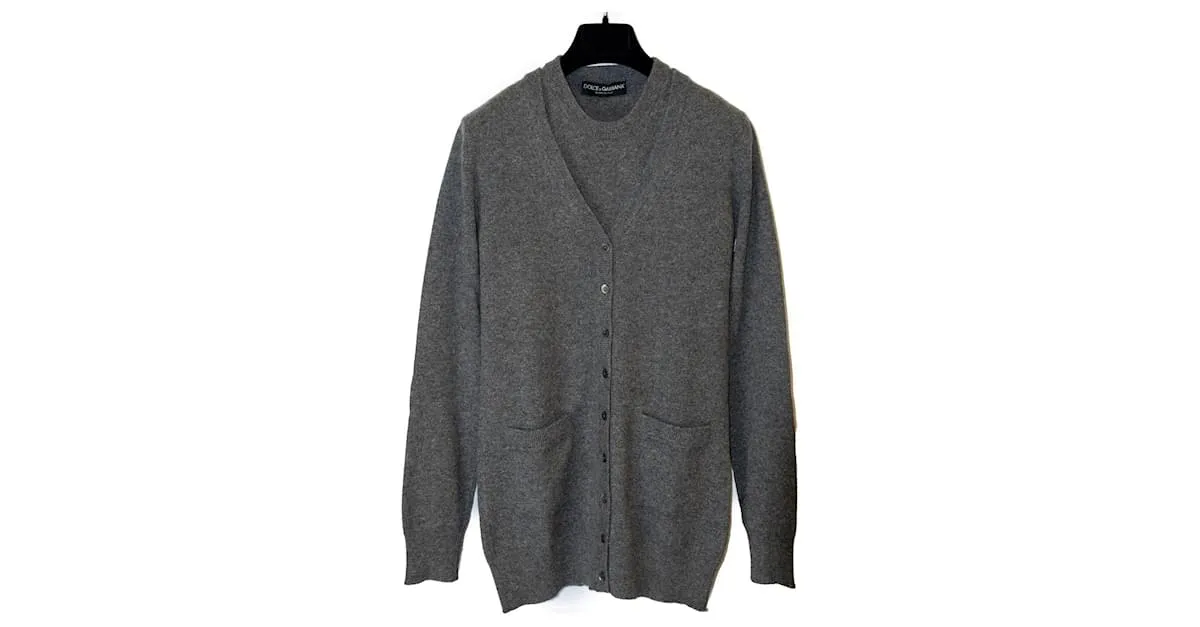 Dolce & Gabbana Prendas de punto Gris 