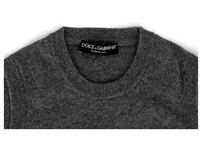 Dolce & Gabbana Prendas de punto Gris 