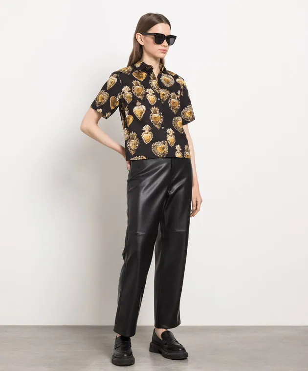 Dolce&Gabbana Black shirt in a print