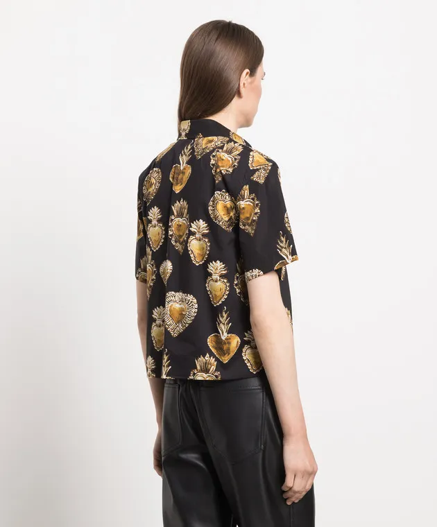 Dolce&Gabbana Black shirt in a print