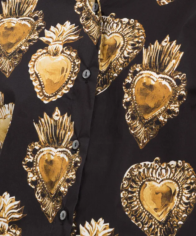Dolce&Gabbana Black shirt in a print