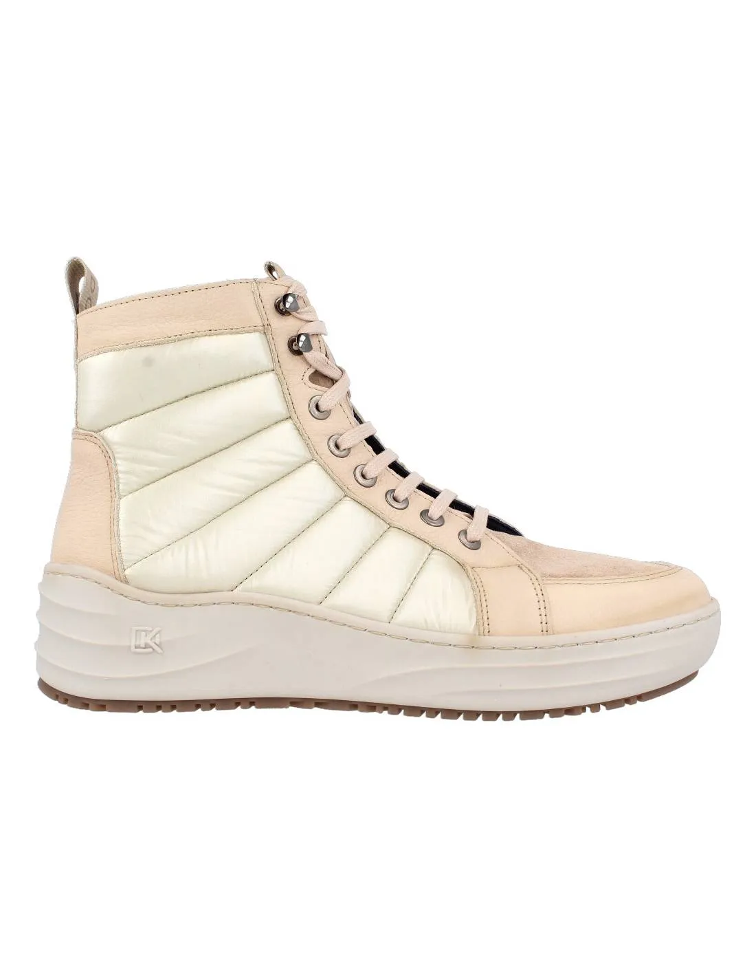 DORKING  BOTíN DEPORTIVO WINTER ACOLCHADO BEIGE
