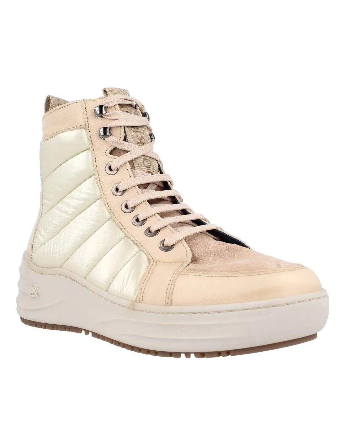 DORKING  BOTíN DEPORTIVO WINTER ACOLCHADO BEIGE
