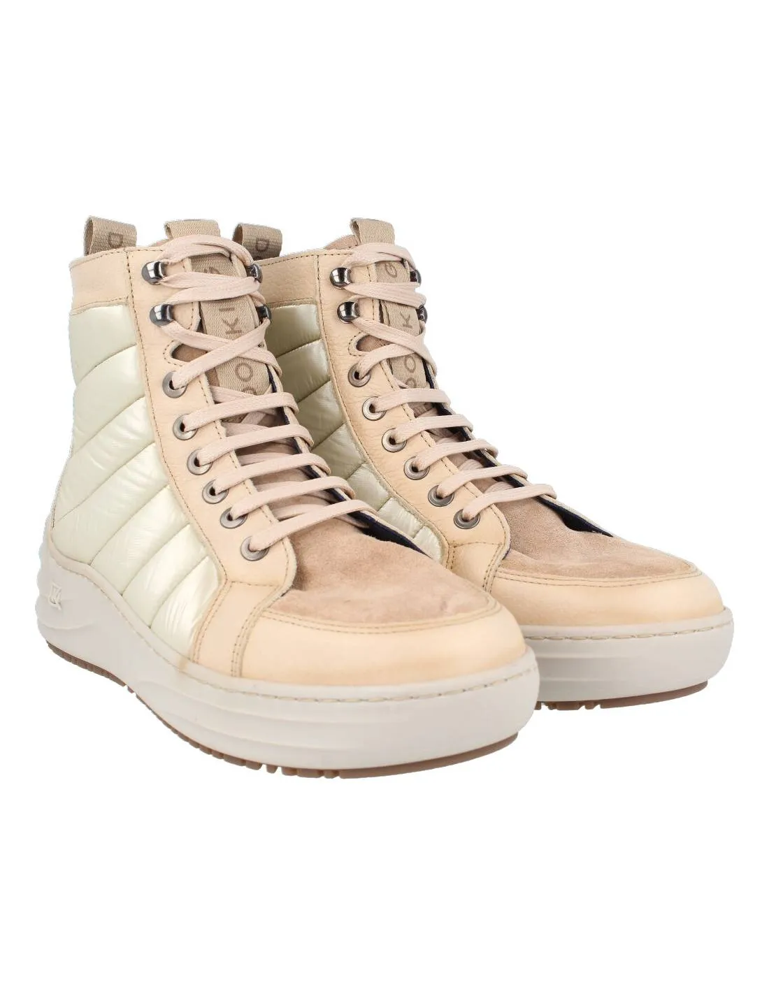DORKING  BOTíN DEPORTIVO WINTER ACOLCHADO BEIGE