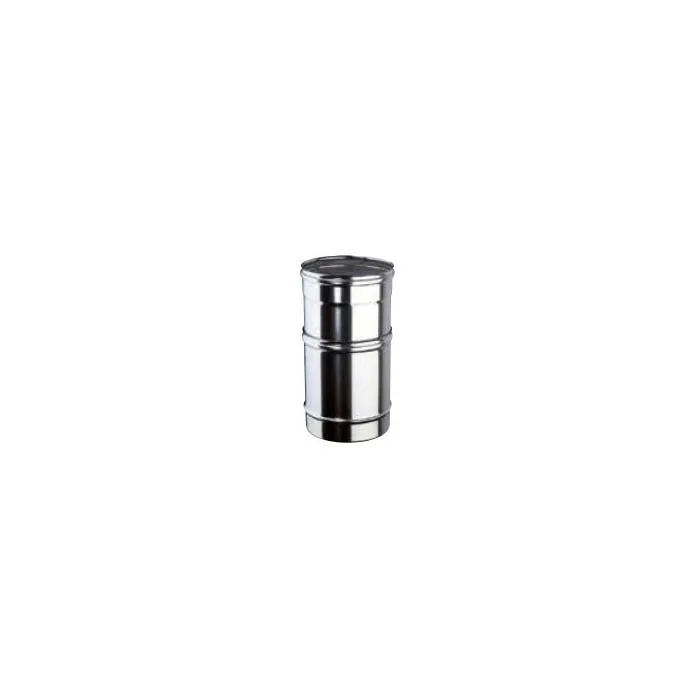 Elemento Simple  Telescópico Inox Dn 300 Aisi 316L Ba Sp.0,5 Mm