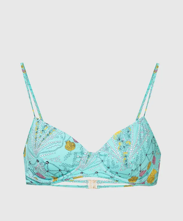 EMILIO PUCCI Underwire bodice with Conchiglie print