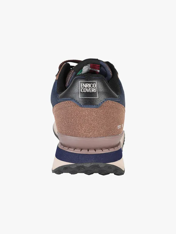 Enrico Coveri Zapatillas con cordones para hombre.