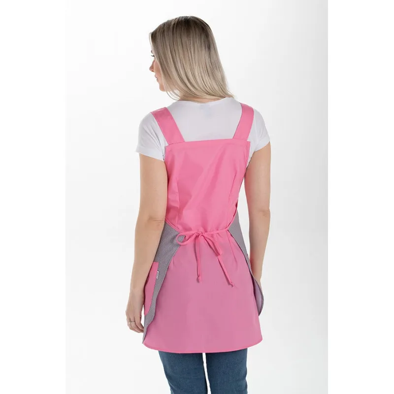 ESTOLA DE MAESTRA ROSA Y GRIS VOCALES  DYNEKE