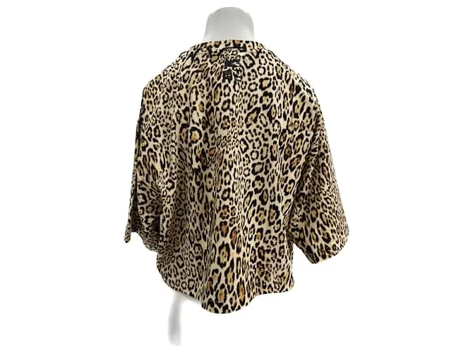 ETRO Tops T.International S Polyester Castaño 