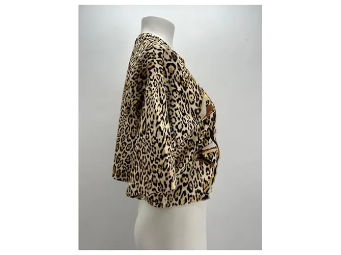 ETRO Tops T.International S Polyester Castaño 