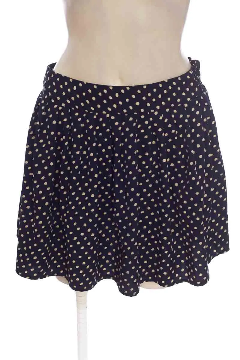 FALDA COLOR AZUL  MNG