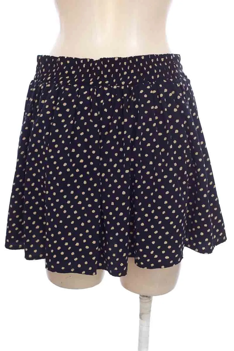 FALDA COLOR AZUL  MNG