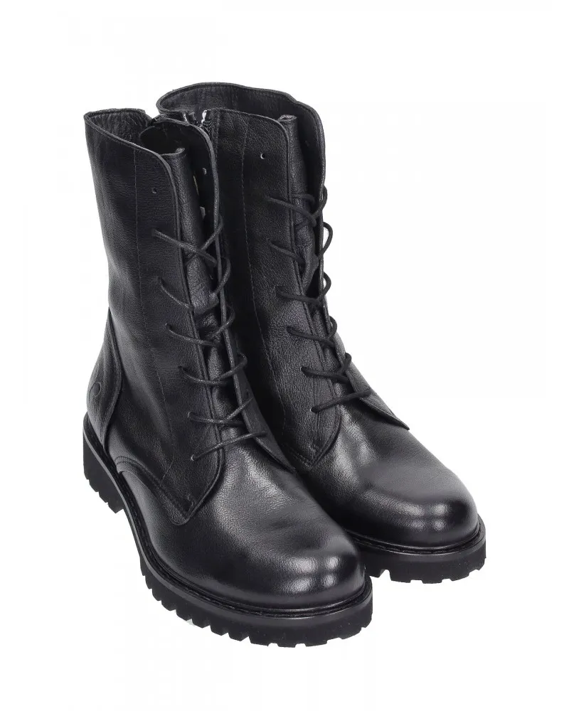 FELMINI  C576 BLACK  ANFIBIO DONNA IN PELLE NERA