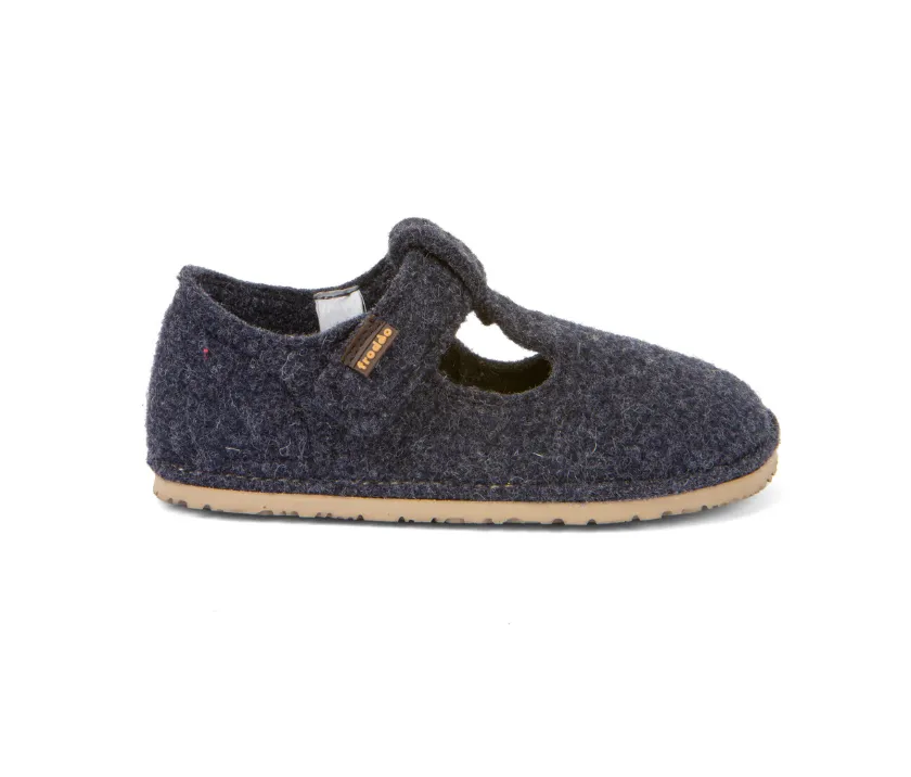 Froddo Barefoot Flexy Slippers Lana Azul Marino