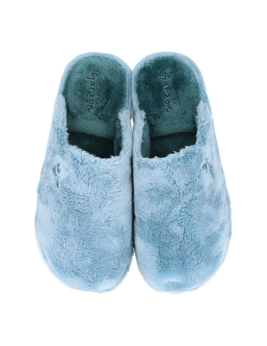 GARZóN  ZAPATILLAS CASA LOGO TURQUESA
