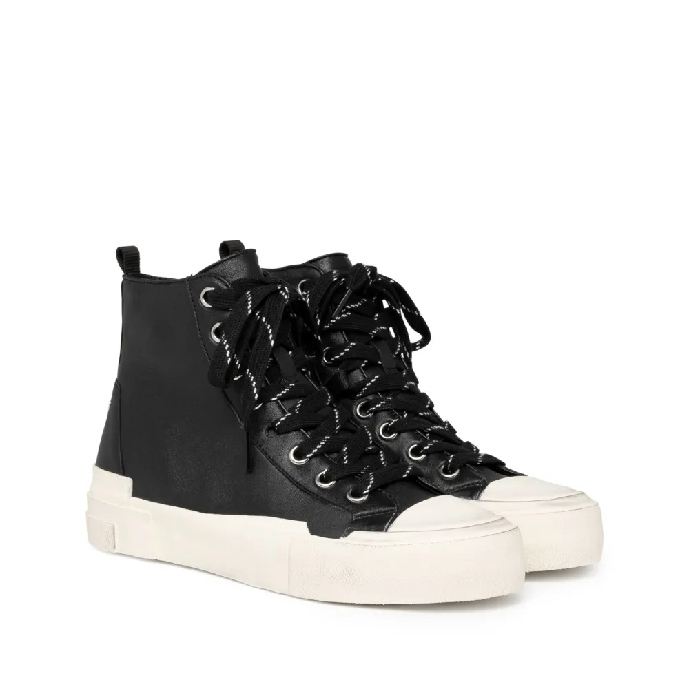 GHIBLY BIS Nappa Wax S Black (Off White Sole)