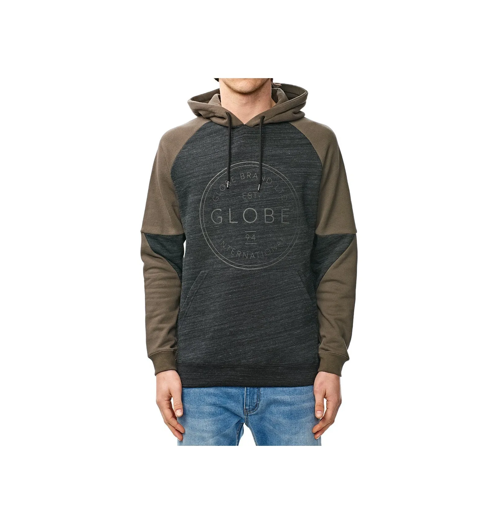 GLOBE WINSON HOODIE DUSTY OLIVE