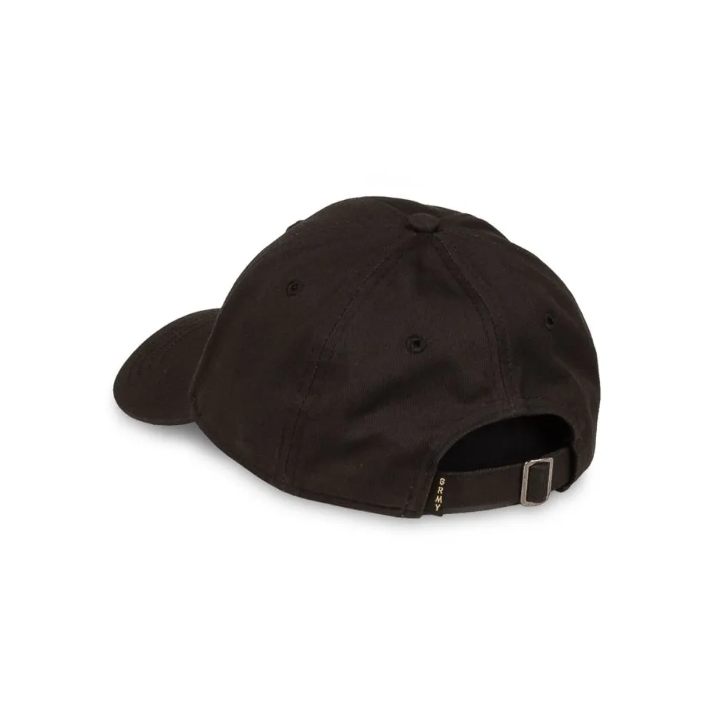 GRIMEY NABLUS STONES CURVED VISOR CAP  BLACK | FW23