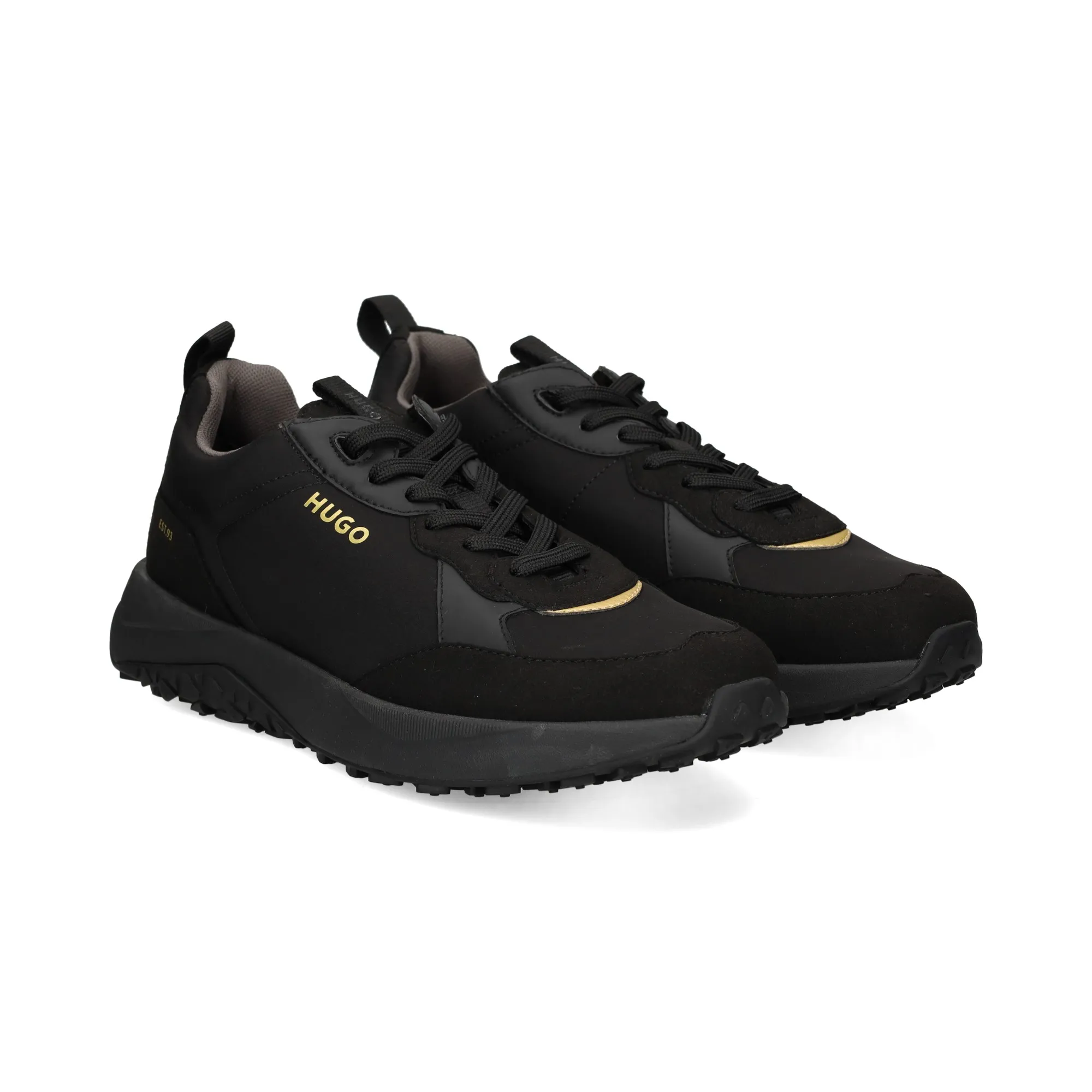 HUGO Zapatillas de Hombre 007 NEGRO