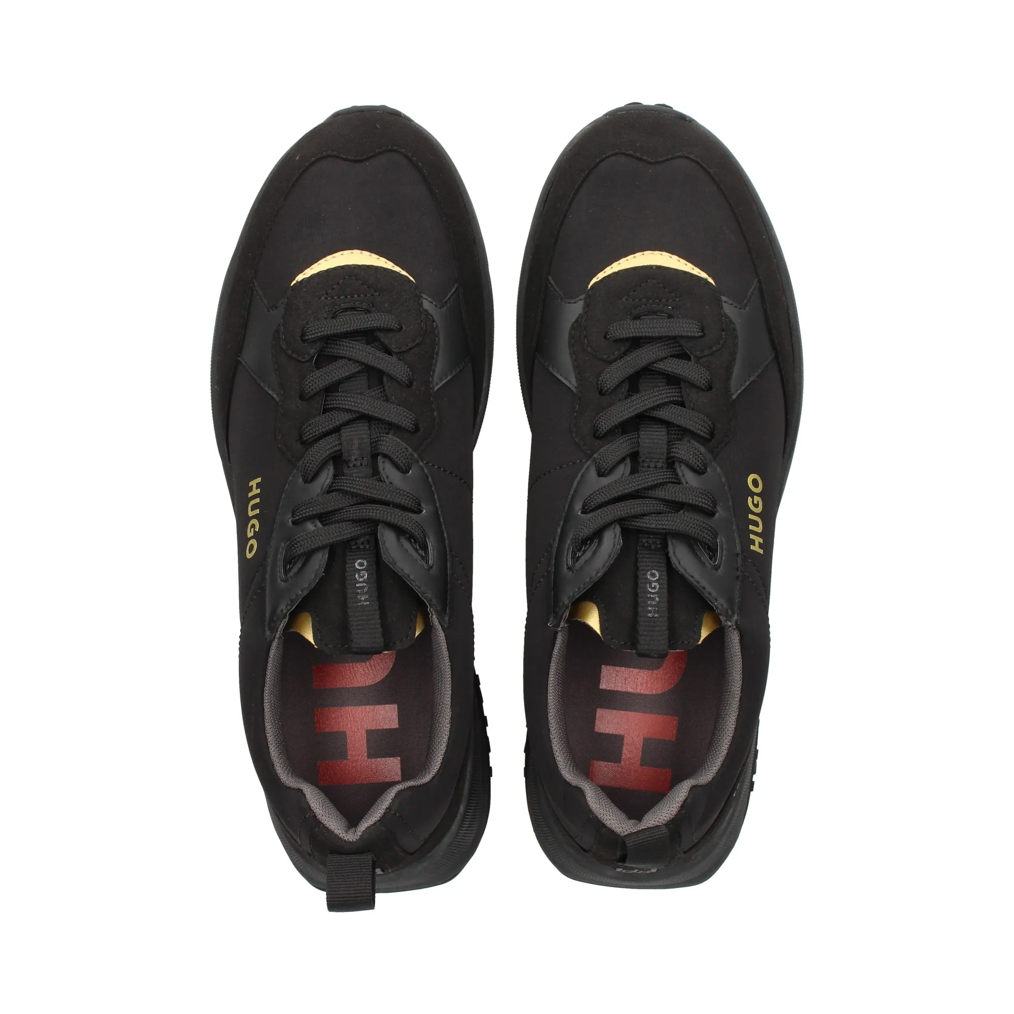 HUGO Zapatillas de Hombre 007 NEGRO