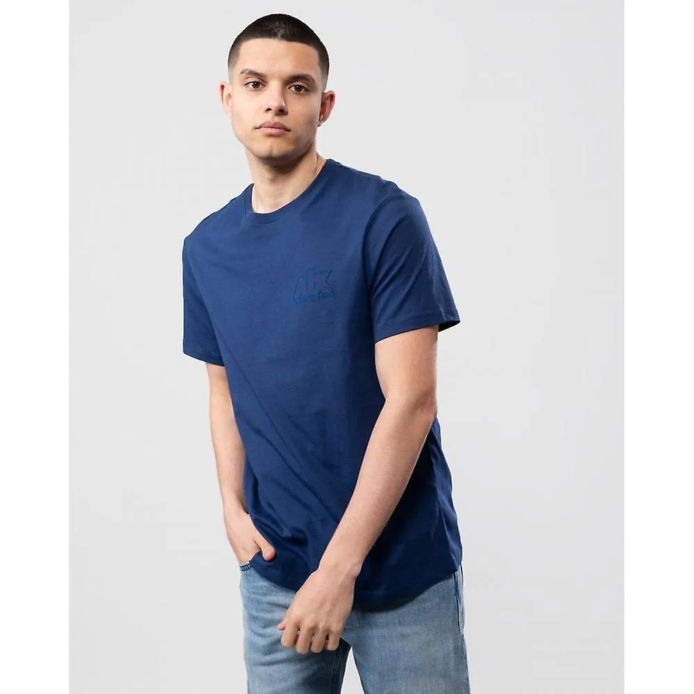 Intercambio Armani Intercambio Armani A| X Outline Logo Camiseta de Hombre