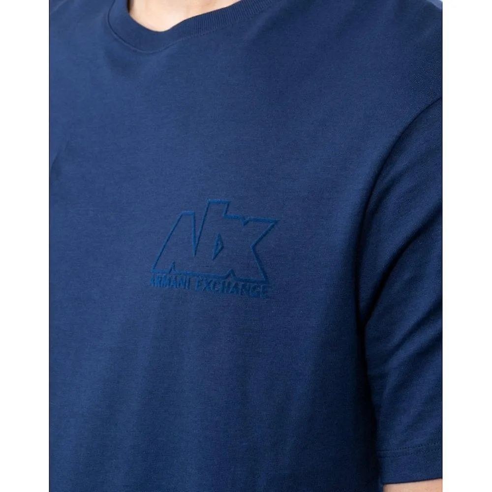 Intercambio Armani Intercambio Armani A| X Outline Logo Camiseta de Hombre