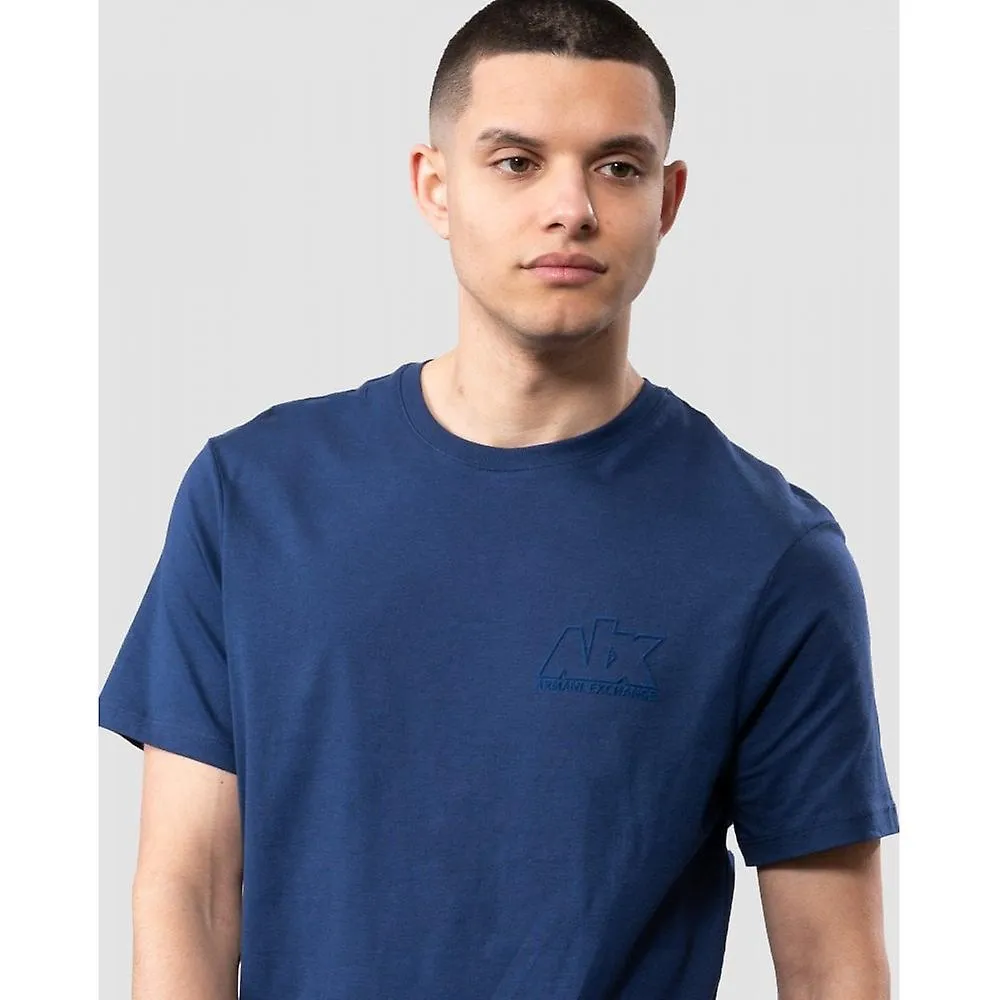 Intercambio Armani Intercambio Armani A| X Outline Logo Camiseta de Hombre