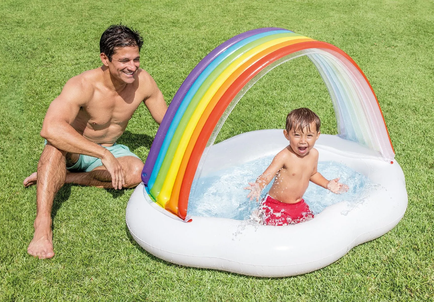 Intex Piscina Baby Rainbow