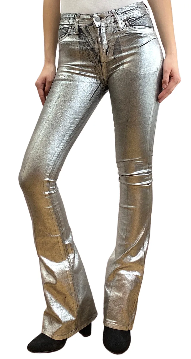 JAZMIN CHEBAR Pantalón Metalizado