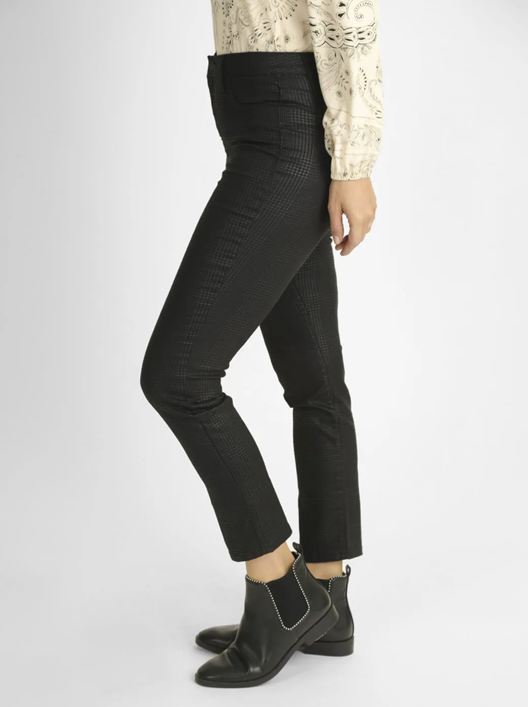 Jeans negro recto Why me